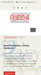 Mobile Screenshot of charminarbrush.com